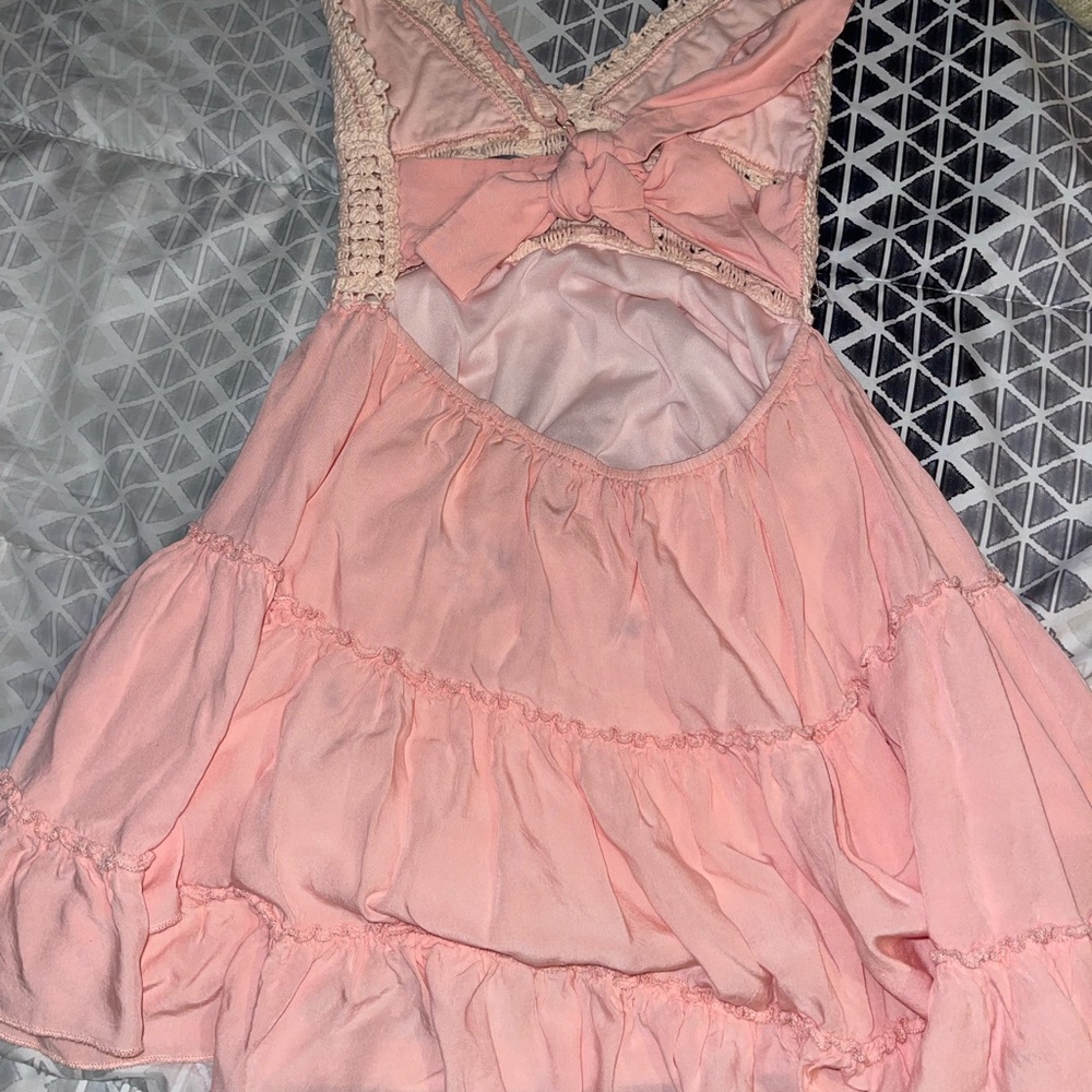Pink dress